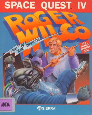 Space Quest IV - Roger Wilco and the Time Rippers_Disk0 box cover front